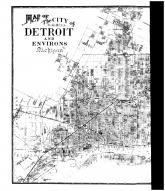 Detroit City - Left, Wayne County 1915